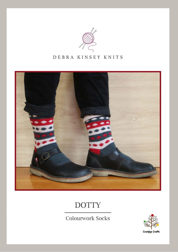 4057 Dotty Colourwork Socks Leaflet