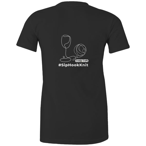 #SipHookKnit - Ladies T-Shirt