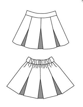 MP040/MP041 Milkshake Skirt